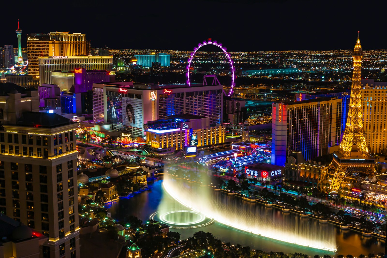 Casino-themed editorial photograph